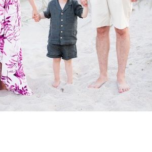 Worn only once 3T linen set